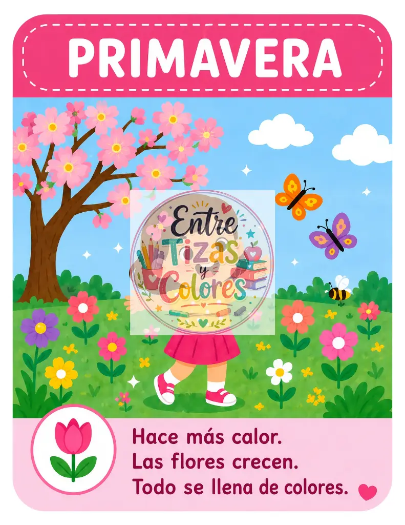 ¡Las Estaciones del Año más coloridas! 🌈✨ miniatura 2