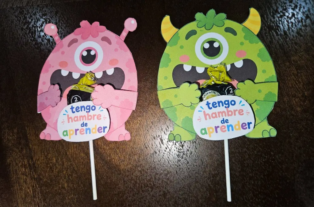 ¡Monstruitos con hambre de aprender! 👾🍭 miniatura 3
